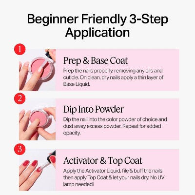 Nailboo Dip Powder Baby Blue 0.5oz - New