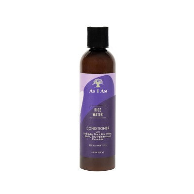 Acondicionador de agua de arroz As I Am 8 fl oz - Nuevo