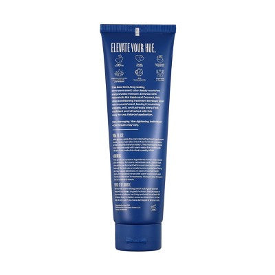 Overtone Indigo Iris Hair Mask Semi-Permanent Hair Dye & Color Conditioner Blue for Brown & Blonde Hair - New