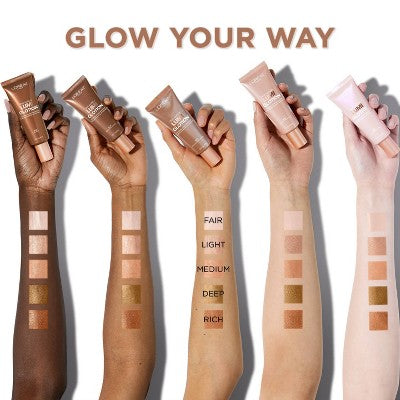 L'Oreal Paris True Match Lumi Glotion Natural Glow Enhancer 904 Deep Glow 1.35 fl oz. - New