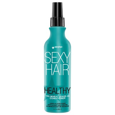 Acondicionador sin enjuague Sexy Hair Healthy Sexy Soy Tri-Wheat de 8.5 onzas líquidas - Nuevo
