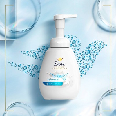 Jabón de manos espumoso antibacteriano Dove Beauty Care &amp; Protect - Perfumado - 287 ml