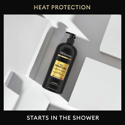 Champú hidratante Tresemmé Rich Moisture con dosificador para cabello seco, 1 litro y medio (envase imperfecto)