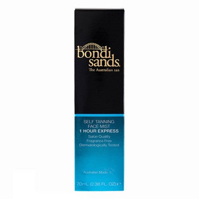 Bondi Sands 1 Hour Express Fragrance Free Self-Tanning Face Mist 2.36 fl oz - New