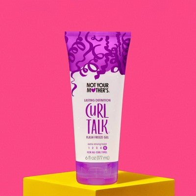 Not Your Mother's Curl Talk Flash Freeze Gel Curl Enhancer 6oz - New