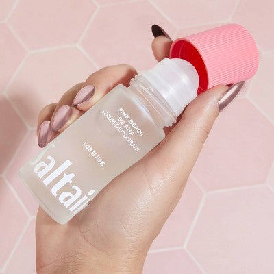Desodorante en gel Saltair Pink Beach Serum con 5 % de AHA, 50 ml - Nuevo