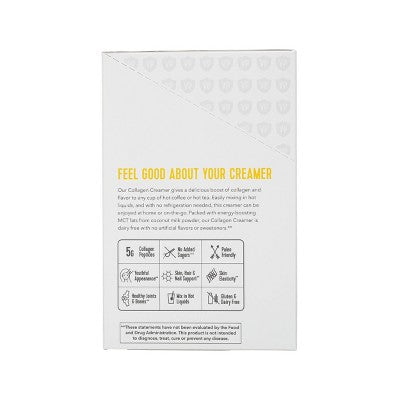 Vital Proteins Collagen Creamer Vanilla Stick Pack Box 0.46oz - New