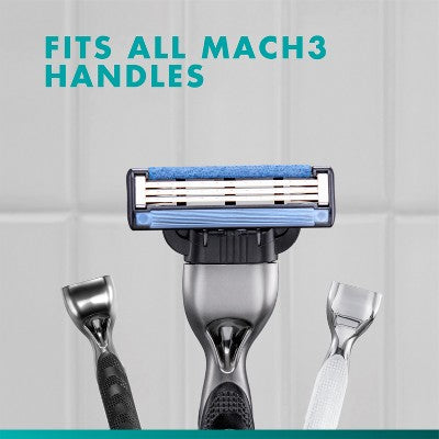 Repuestos de cuchillas de afeitar Gillette Mach3 para hombre (15 unidades) - Sin caja