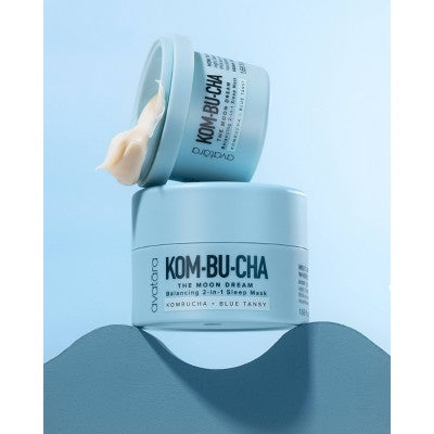 Repuesto de mascarilla para dormir 2 en 1 Avatara Kombucha The Moon Dream de 14 g - Nuevo