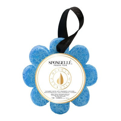 Spongelle Daisy Flower Collection Bath Sponges - Freesia Pear