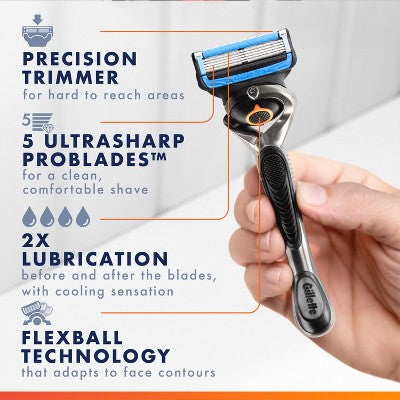 Repuestos para afeitadora Gillette ProGlide Chill para hombre (8 hojas) - Nuevo