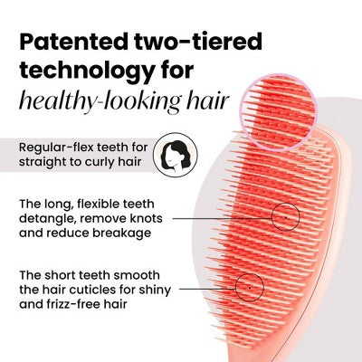 Tangle Teezer Ultimate Detangler Hair Brush Large Peach - New