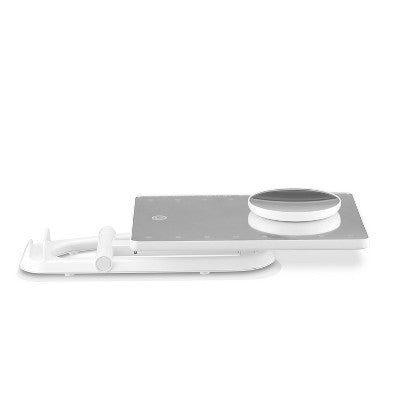 Espejo de maquillaje para redes sociales con iluminación LED Hollywood de Conair, blanco - Imperfect Box