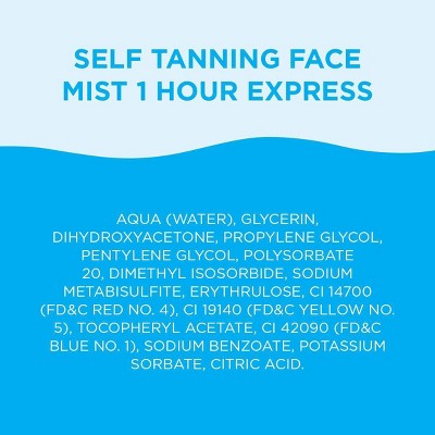 Bondi Sands 1 Hour Express Fragrance Free Self-Tanning Face Mist 2.36 fl oz - New