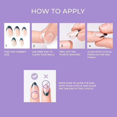 KISS imPRESS Press-On Manicure Fake Nails Best Life - New