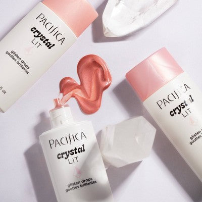 Pacifica Crystal Lit Glowy Glisten Drops 1 fl oz - Imperfect Box