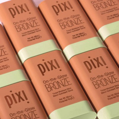 Pixi On The Glow Bronze Tinted Moisturizer Stick Bronzer Rich Glow 0.6oz - Imperfect Box