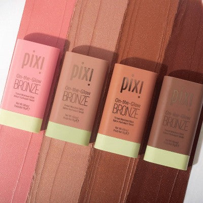 Pixi On The Glow Bronze Tinted Moisturizer Stick Bronzer Rich Glow 0.6oz - Imperfect Box