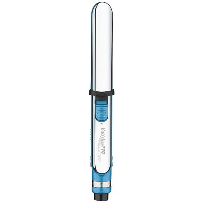 Plancha alisadora mini BaBylissPRO Nano Titanium Prima2000 de acero inoxidable, color azul, 19 mm (caja imperfecta)