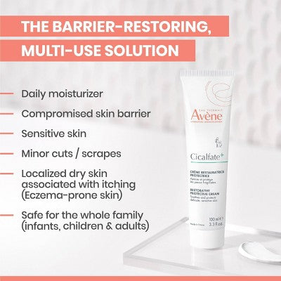 Avene Cicalfate+ Crema Facial Protectora Reparadora de la Piel 100 ml - Caja Imperfect