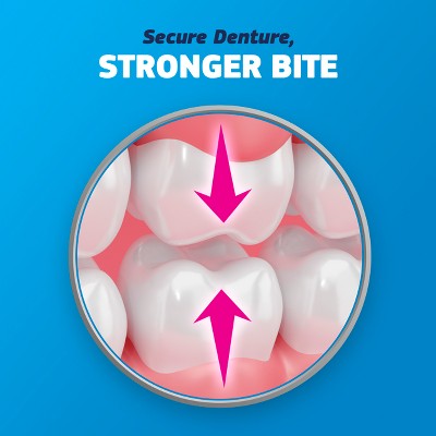 Crema adhesiva para prótesis dentales Fixodent Original Complete, 2.4 oz (paquete de 3) - Caja para imperfecciones