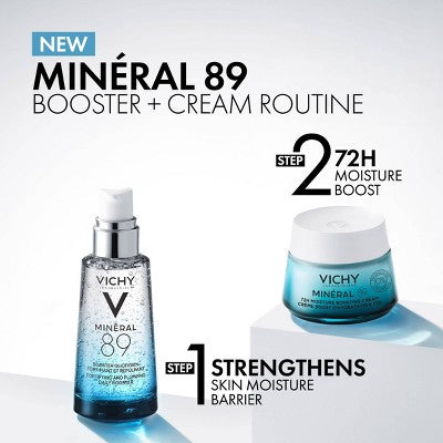 Vichy Mineral 89 Fragrance Free Face Cream 1.69oz - Imperfect Box