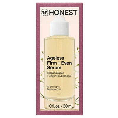 Suero reafirmante y uniforme antiedad Honest Beauty 1.0 fl oz - Caja Imperfect