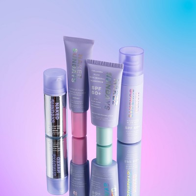 Naked Sundays Cabana Clear Water Gel Face Serum SPF50+ 30ml - Imperfect Box