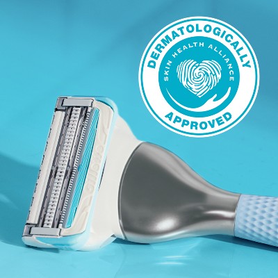 Venus For Pubic Hair and Skin Value Pack Razor Handle + 4 Blade Refills - Missing Box