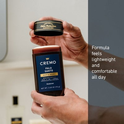 Cremo Desodorante Sólido Palo Santo 2.65oz - Nuevo