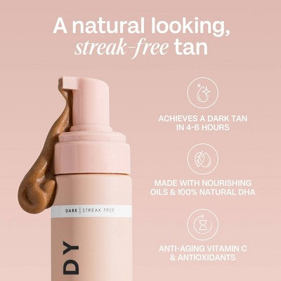 Mousse autobronceadora Bali Body Dark de 190 ml - Envase Imperfect