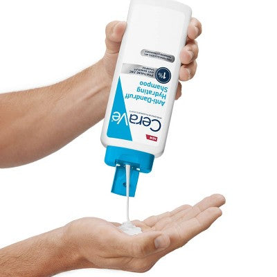 Champú anticaspa para el cuero cabelludo CeraVe, 355 ml (12 onzas líquidas) - Envase imperfecto