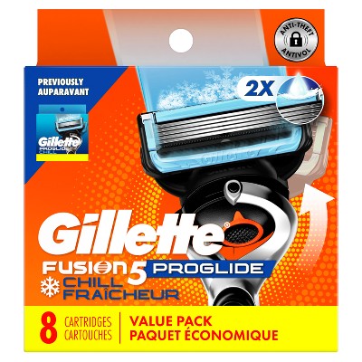 Repuestos para afeitadora Gillette ProGlide Chill para hombre (8 hojas) - Nuevo