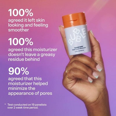 Bubble Skincare Cloud Surf Water Cream Moisturizer 1.7 fl oz - Missing Box