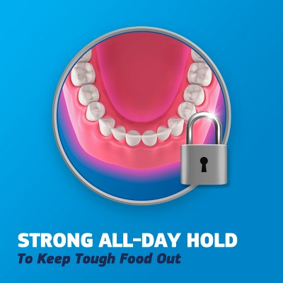 Crema adhesiva para prótesis dentales Fixodent Original Complete, 2.4 oz (paquete de 3) - Caja para imperfecciones