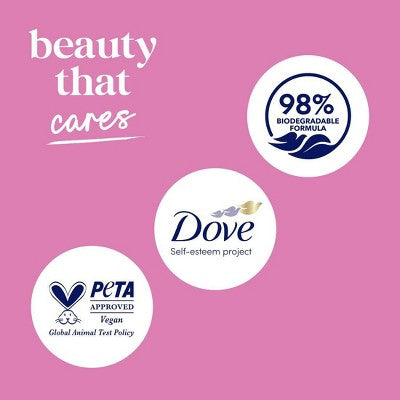 Dove Renew Body Wash Bomba Peony &amp; Rose Oil Loción nutritiva 24 horas - Piel suave 30.6 fl oz - Envase imperfecto