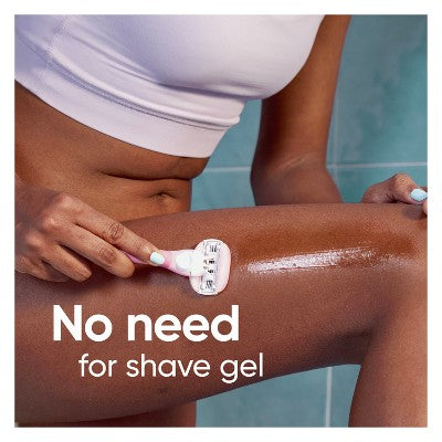 Recambios de cuchillas de afeitar Venus Comfort Glide White Tea para mujer (8 unidades) - Caja imperfecta