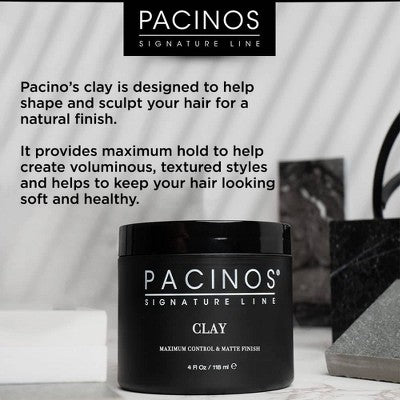 PACINOS Matte Clay 4oz - New