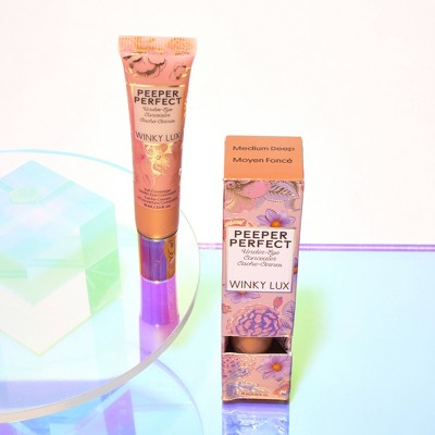 Winky Lux Peeper Perfect Under Eye Concealer Medium Deep 0.33 fl oz - New