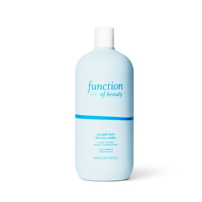 Acondicionador jumbo Function of Beauty Straight de 22 onzas líquidas - Envase imperfecto