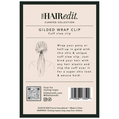 The Hair Edit Gilded Wrap Clip - New