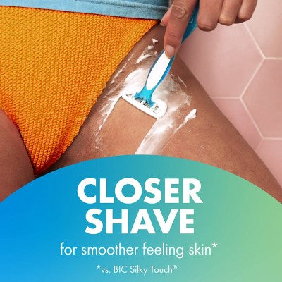 Maquinilla de afeitar desechable BiC Soleil Comfort de 4 hojas para mujer (10 unidades) - Nueva