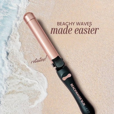 Rizador de pelo BEACHWAVER Co. Rosa medianoche - Caja imperfecta