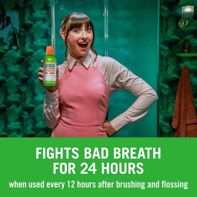 Enjuague bucal TheraBreath Fresh Breath sin alcohol, menta suave, 16 onzas líquidas - Nuevo