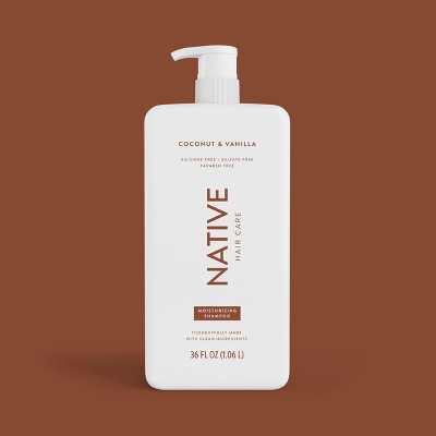 Native Coconut & Vanilla Hair Moisturizing Shampoo 36 fl oz - Imperfect Container