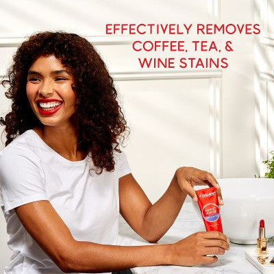 Pasta dental blanqueadora Colgate Optic White Sparkling White, 3.2 oz (paquete de 3) - Caja imperfecta