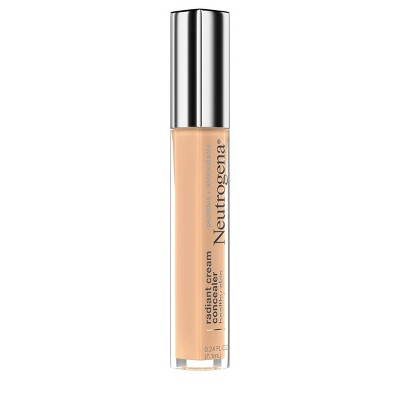 Neutrogena Healthy Skin Radiant Brightening Lightweight Perfecting Cream Concealer with Peptides & Vitamin E Antioxidant 03 Sugar Light 0.24oz - Imperfect Container