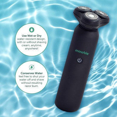 Mowbie Men's Light Treatment Rotary Shaver - New