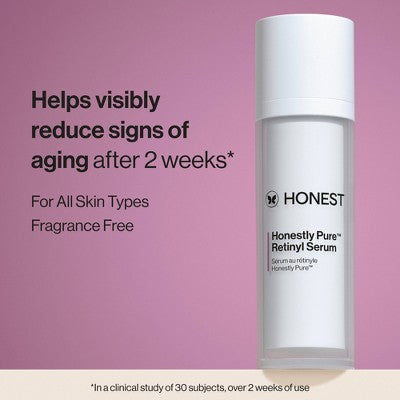 Honest Beauty Honestly Pure Retinyl Serum with Retinyl Linoleate - 1.0 fl oz