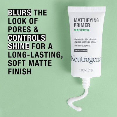 Neutrogena Mattifying Primer Makeup Shine Control 1oz - New